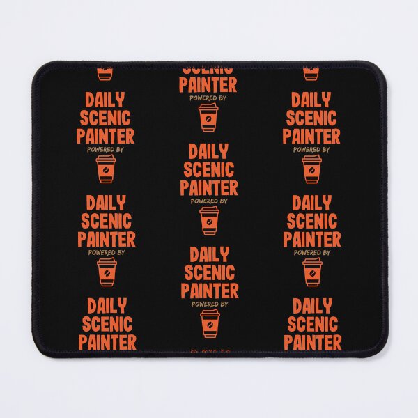 Item preview, Daily Scenic Painter Powered by Coffee designed and sold by NermilioDesigns.