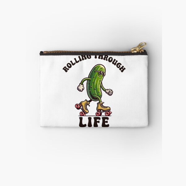 Item preview, Pickle On Rollers Rolling Through Life Retro designed and sold by CosyTeal.