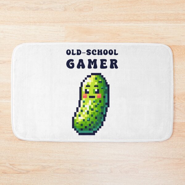 Item preview, Pickle Pixel Old School Gamer designed and sold by CosyTeal.
