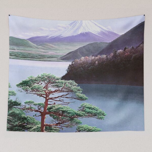 Item preview, 1930s Japan Travel Poster | Peerless Mount Fuji Japanese Government Railways designed and sold by BossyCatHome.