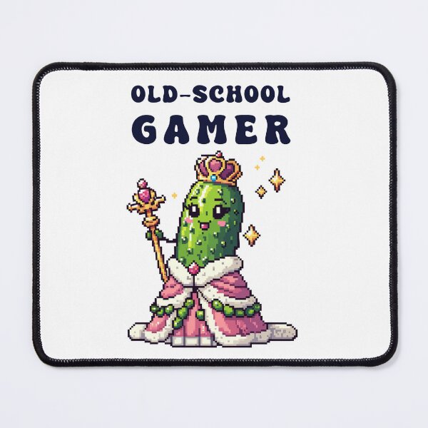 Item preview, Pickle Pixel Princess Old School Gamer designed and sold by CosyTeal.
