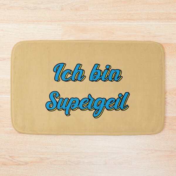 Item preview, Ich bin supergeil  designed and sold by UniqueDesignHub.