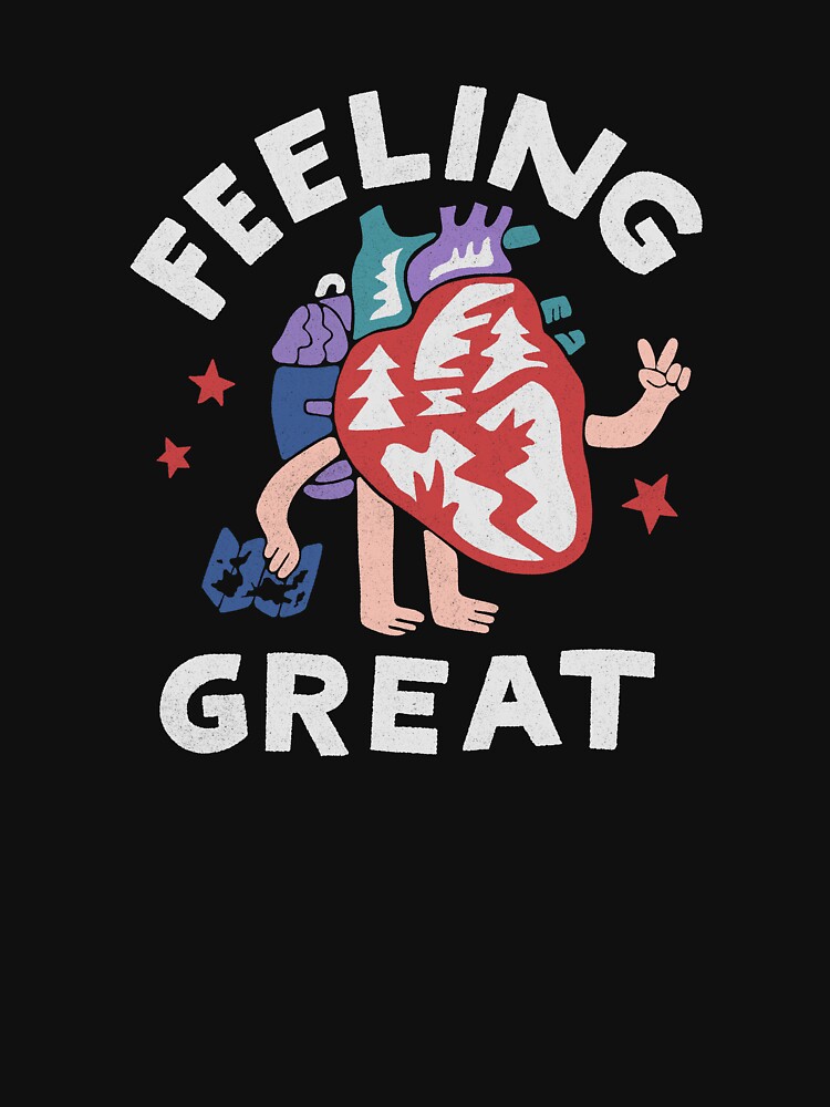 Thumbnail 7 of 7, Active T-Shirt, Felling Great designed and sold by skitchism.