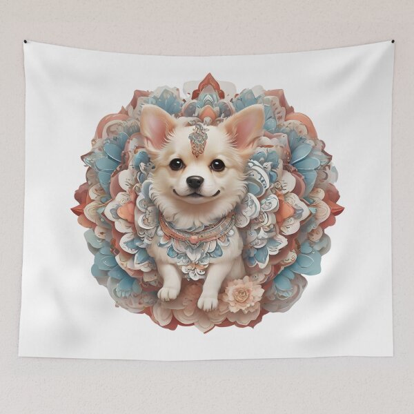 Item preview, Mandala Dog designed and sold by ARIUSTR.