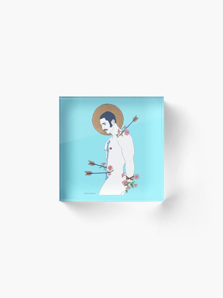 Alternate view of San Sebastian Acrylic Block