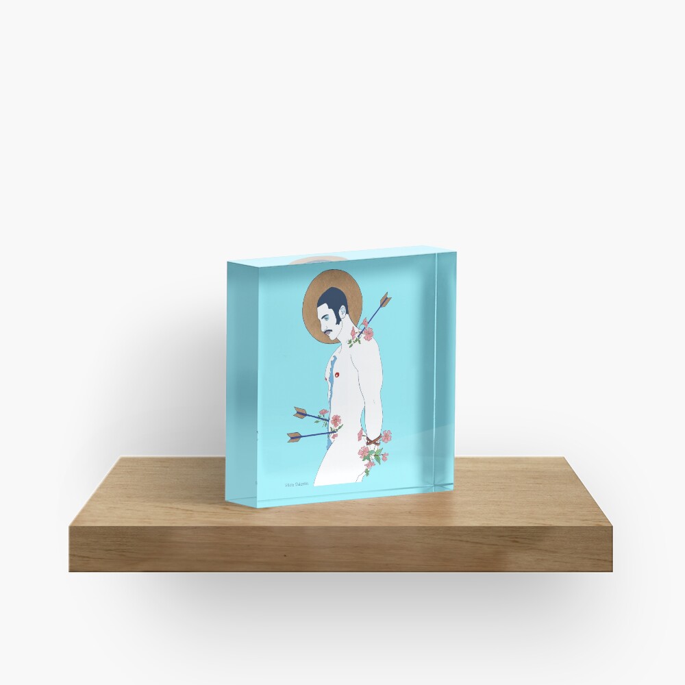 San Sebastian Acrylic Block