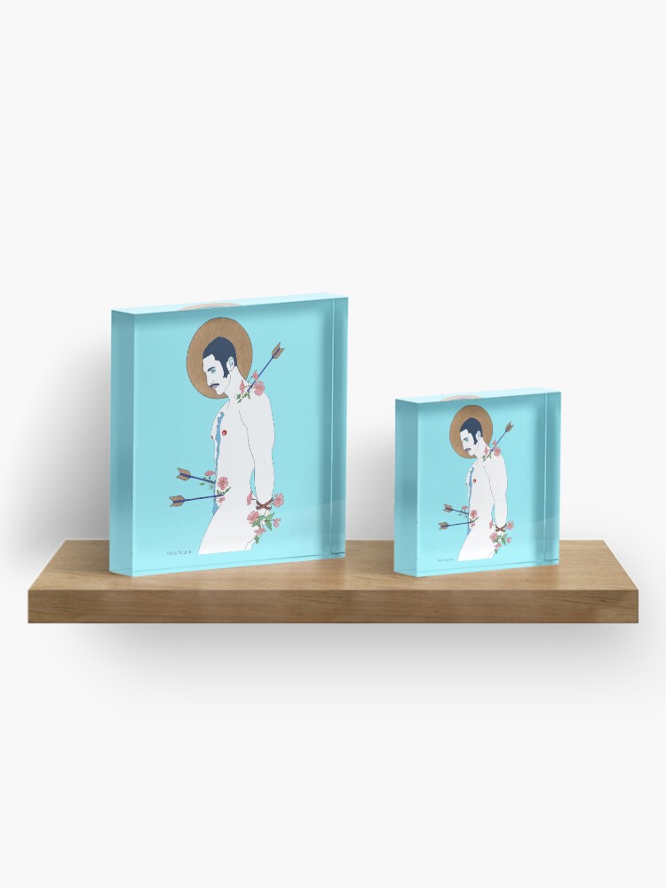 Alternate view of San Sebastian Acrylic Block