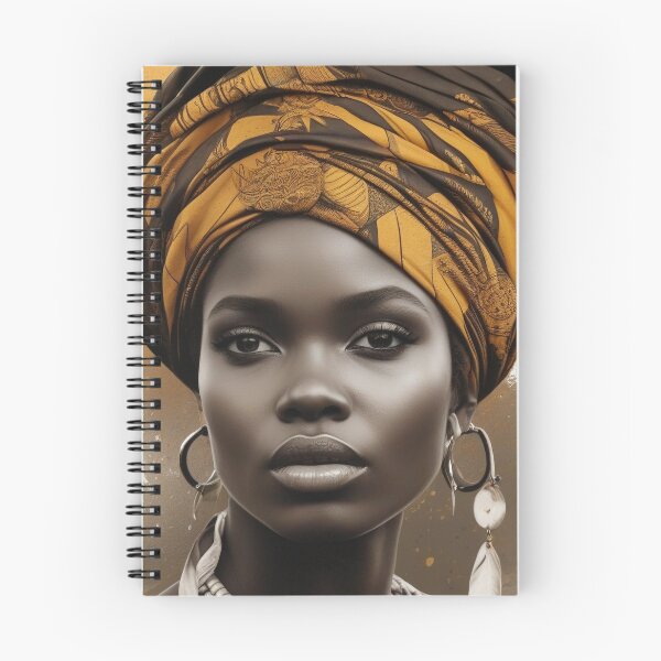 Item preview, Earthen Elegance | Tribal Woman in Orange and Brown designed and sold by Rothnaric.