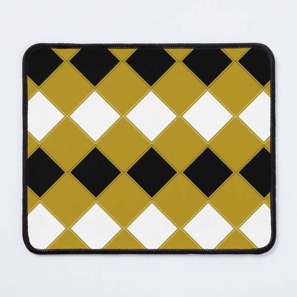 Item preview, Black white diamond in mustad pattern - funny cute abstact art print design designed and sold by HoneyBlizz.