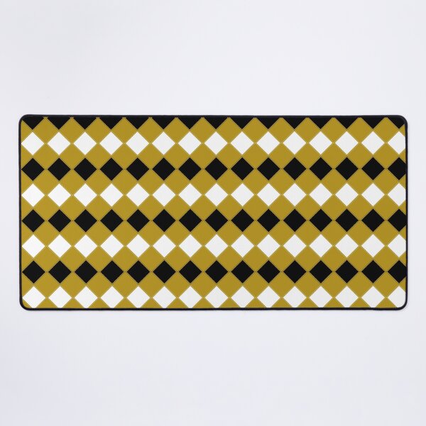 Item preview, Black white diamond in mustad pattern - funny cute abstact art print design designed and sold by HoneyBlizz.