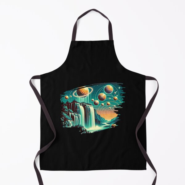 Item preview, "Cosmic Falls: The Celestial Waterfront" designed and sold by ChromaticBlend.