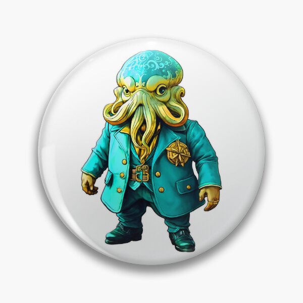 Item preview, Commander Calamari designed and sold by HalluciGenetics.