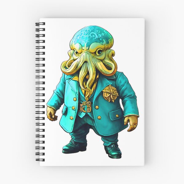 Item preview, Commander Calamari designed and sold by HalluciGenetics.