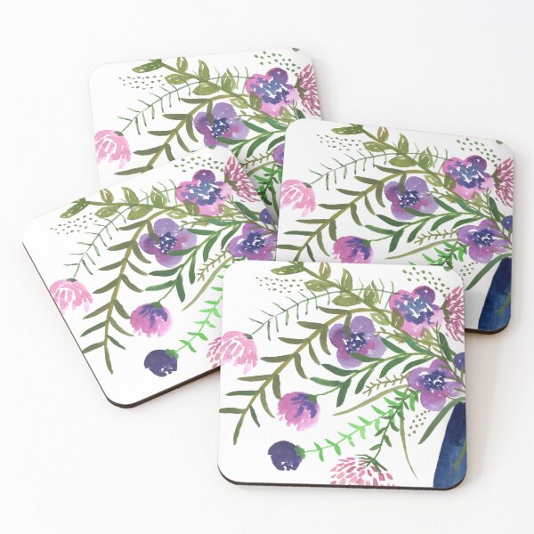 Item preview,  Vase of purple blooms designed and sold by VictoriaP79.