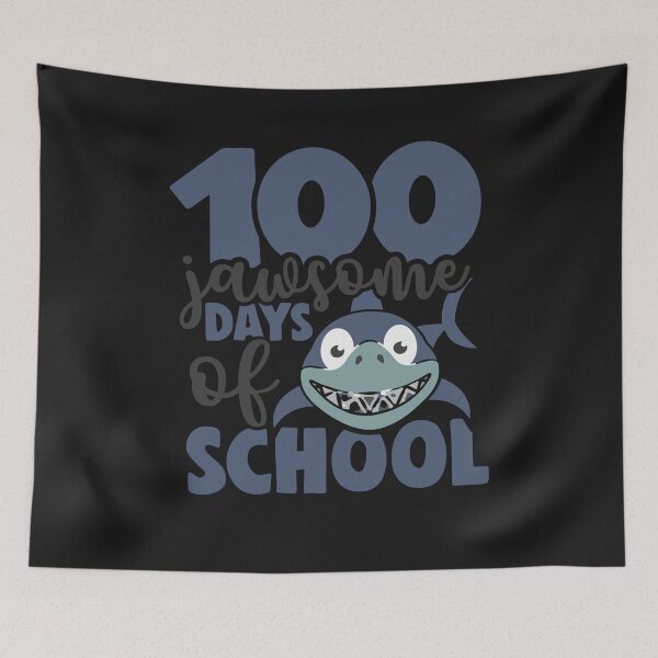 Item preview, Jawsome Shark 100 Days Of School Shirt Teacher Boy Girl designed and sold by Pitchou07.