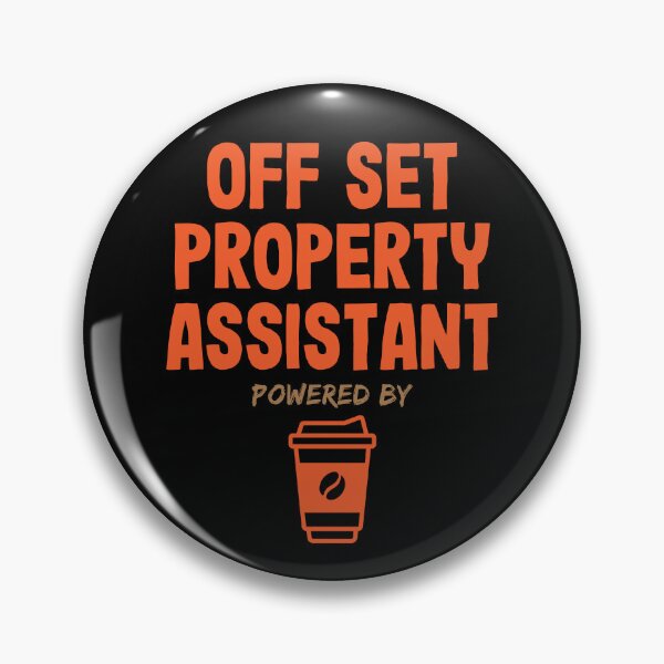 Item preview, Off-set Property Assistant Powered by Coffee designed and sold by NermilioDesigns.