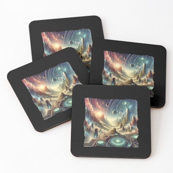 Item preview, Galactic Nexus: Sunrise at the Edge of Infinity designed and sold by ChromaticBlend.