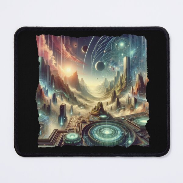 Item preview, Galactic Nexus: Sunrise at the Edge of Infinity designed and sold by ChromaticBlend.