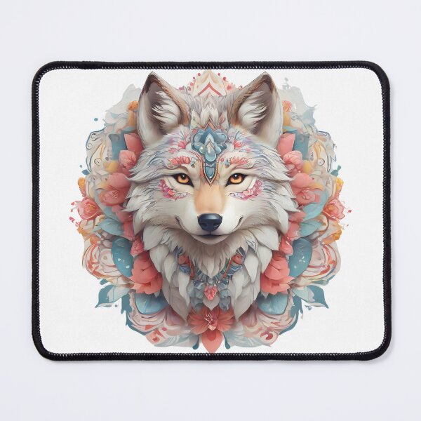 Item preview, Mandala Wolf designed and sold by ARIUSTR.