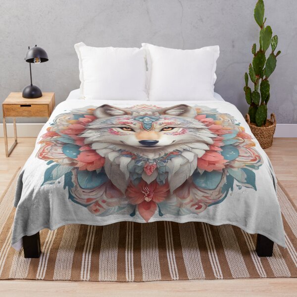 Item preview, Mandala Wolf designed and sold by ARIUSTR.