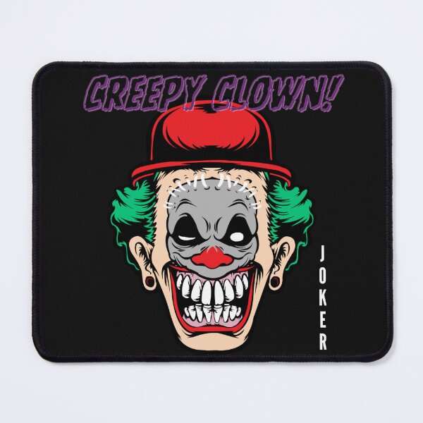 Item preview, Creepy Clown Joker themed designed and sold by Ssuwicha.