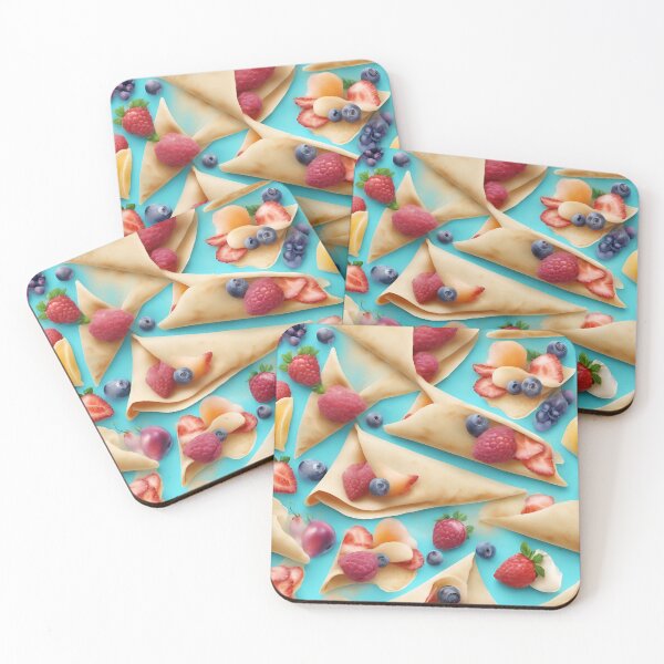 Item preview, Delicious Colorful Crepe Pattern designed and sold by DigiDreamyArt.