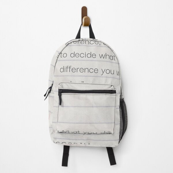 Item preview, "What you do makes a difference, and you have to decide what kind of difference you want to make." - Jane Goodall Motivational Quote designed and sold by Bananobanini.