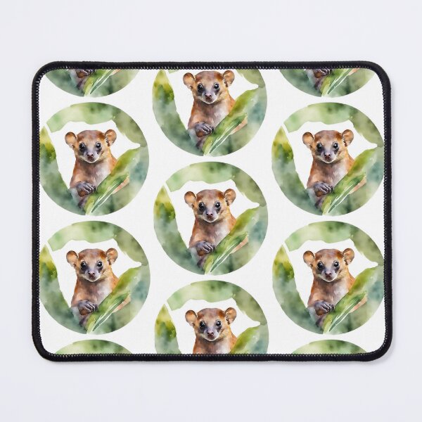 Item preview, Kinkajou Watercolor Circle Style Art designed and sold by LDJBlank.