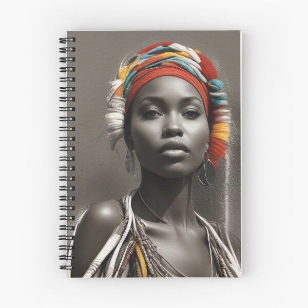 Item preview, Monochrome Melody | Tribal Elegance in Colorful Hues designed and sold by Rothnaric.