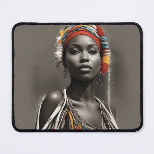 Item preview, Monochrome Melody | Tribal Elegance in Colorful Hues designed and sold by Rothnaric.