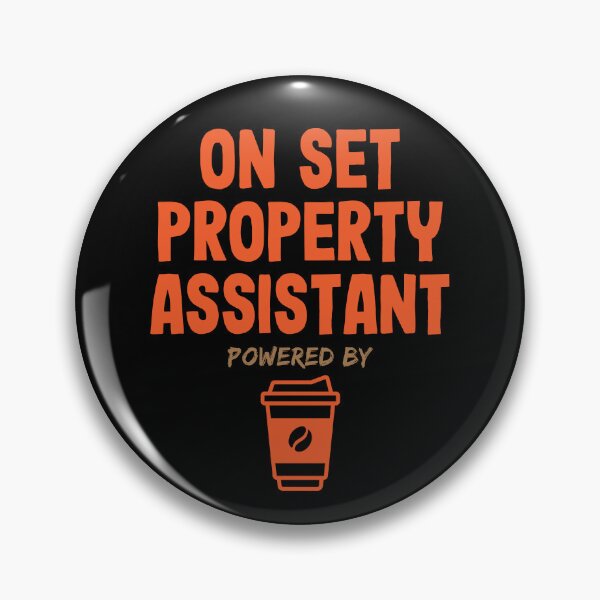 Item preview, On-set Property Assistant Powered by Coffee designed and sold by NermilioDesigns.