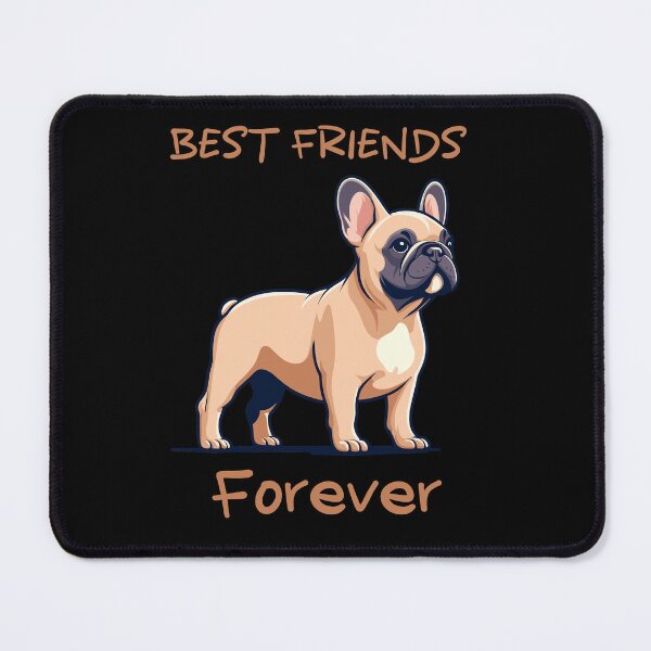 Item preview, Dog Best Friends Forever : Funny Cute French Bulldog designed and sold by ArtfulNook.