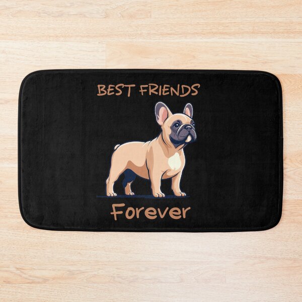 Item preview, Dog Best Friends Forever : Funny Cute French Bulldog designed and sold by ArtfulNook.