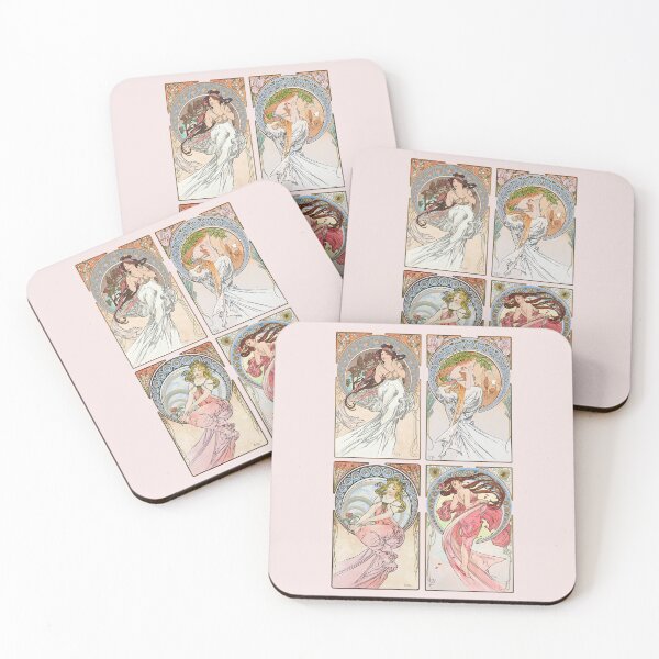 Item preview, The Arts, by Alphonse Mucha - HIGH DEFINITION designed and sold by MINDTHECHERRY.