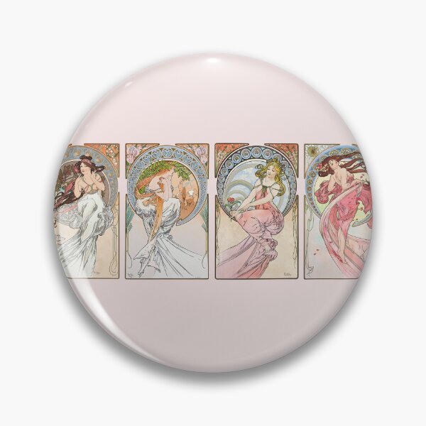 Item preview, The Arts, by Alphonse Mucha - HIGH DEFINITION designed and sold by MINDTHECHERRY.