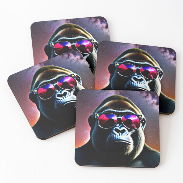 Item preview, Cool Gorilla art designed and sold by Flowerslaps.