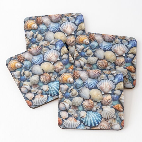 Item preview,  Spectacular Sea Shell Pattern designed and sold by DigiDreamyArt.