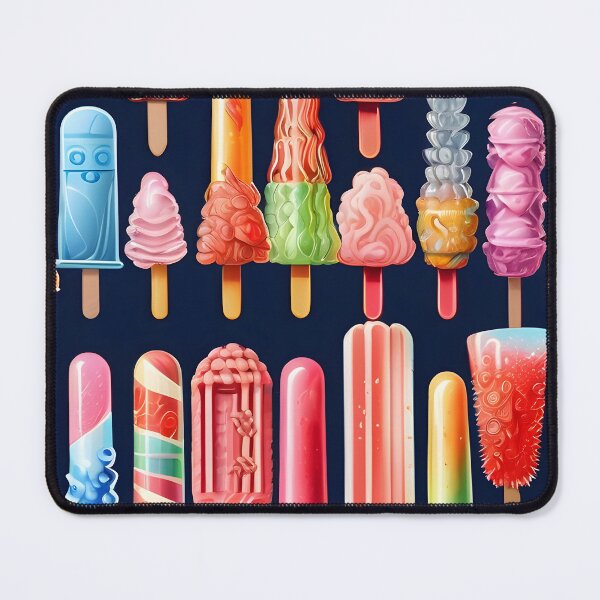 Item preview, Colorful Popsicle Pattern designed and sold by TheArtOfPat.