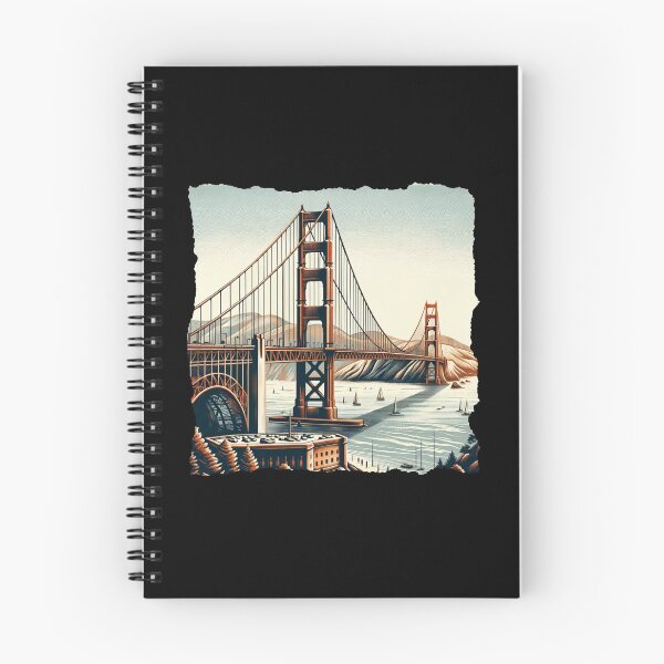 Item preview, "Golden Gate Retro: A San Francisco Tribute" designed and sold by ChromaticBlend.