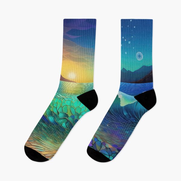 Item preview, Abstract Seascape "Abstract Azure" designed and sold by Artekinium.