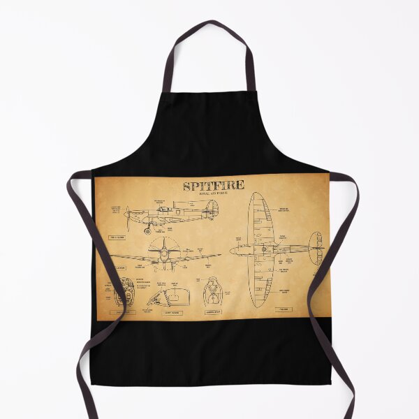 Item preview, SPITFIRE: Royal Air Force  (Aged Parchment) designed and sold by BGALAXY.