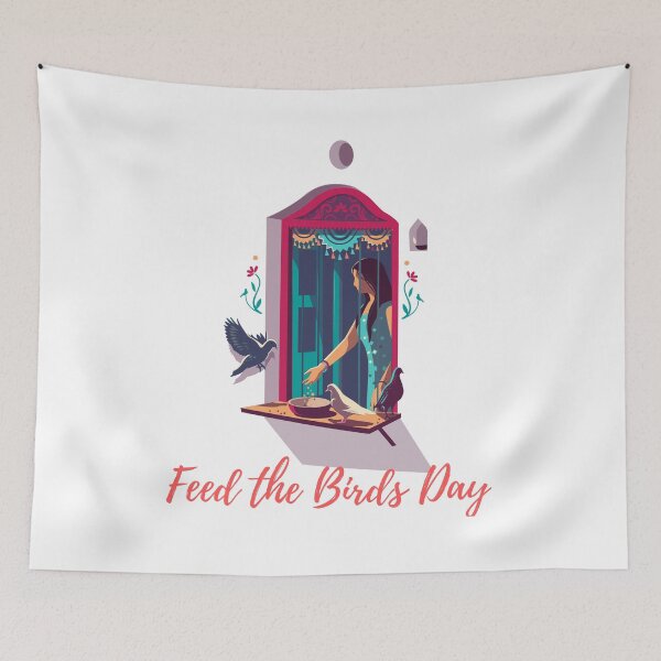 Item preview, Feed the Birds Day designed and sold by Simo0455.