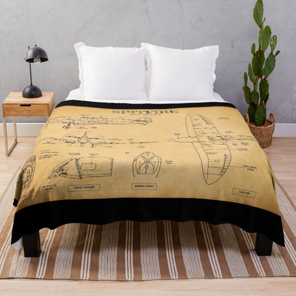 Item preview, SPITFIRE: Royal Air Force (Aged Parchment) designed and sold by BGALAXY.
