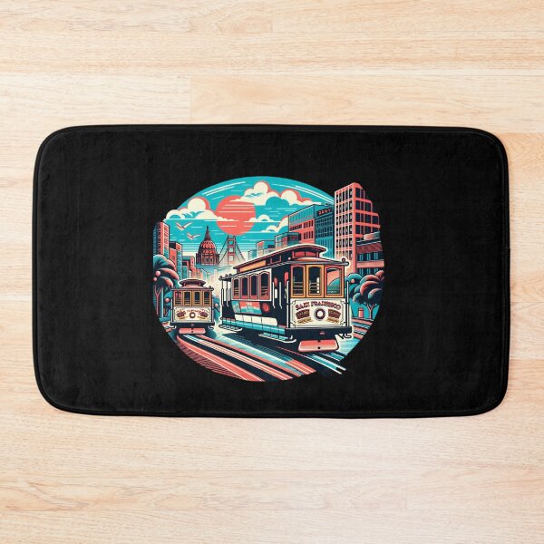 Item preview, "Cable Car Charm: A San Francisco Journey" designed and sold by ChromaticBlend.