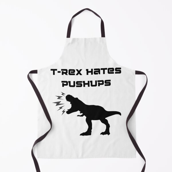 Item preview, T-rex hates pushups designed and sold by ShopWearInspire.