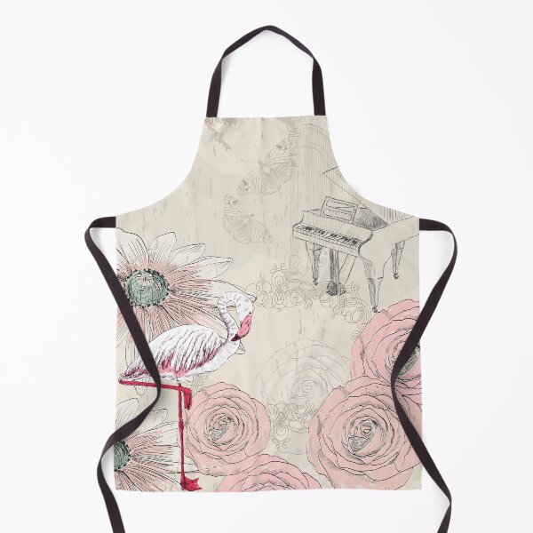 Aperçu de l'œuvre Retro flamingo créée et vendue par tapilipa.