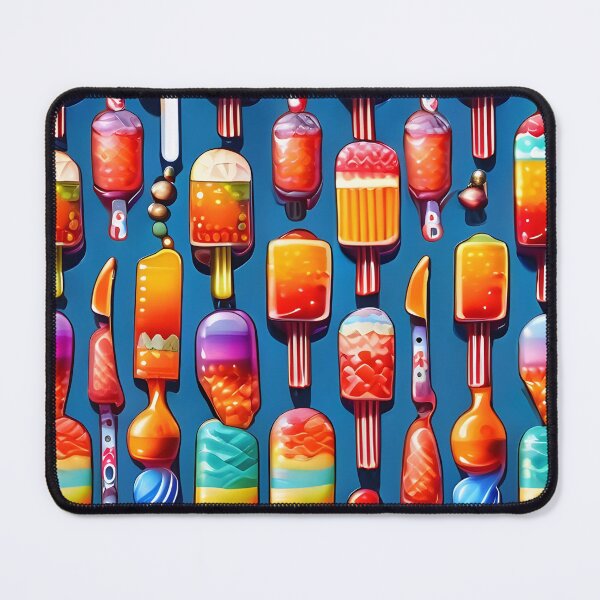 Item preview, Colorful Popsicle Pattern designed and sold by TheArtOfPat.