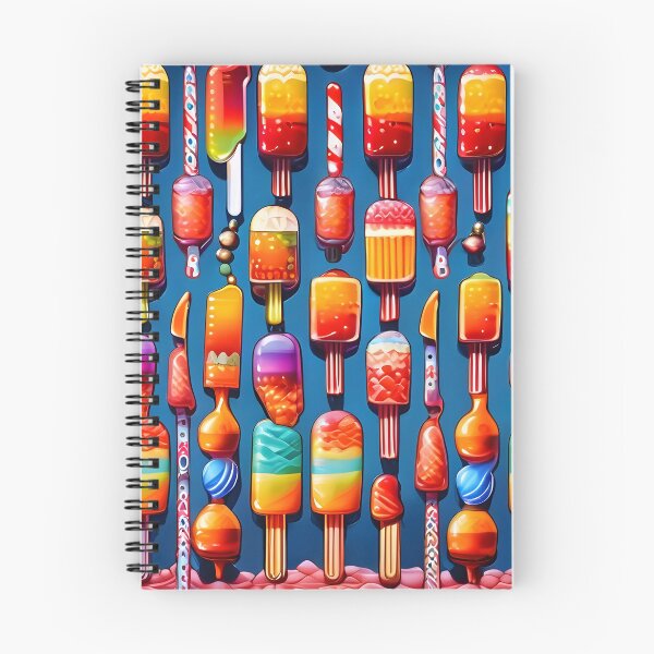 Item preview, Colorful Popsicle Pattern designed and sold by TheArtOfPat.