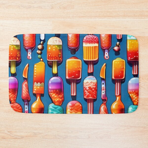 Item preview, Colorful Popsicle Pattern designed and sold by TheArtOfPat.