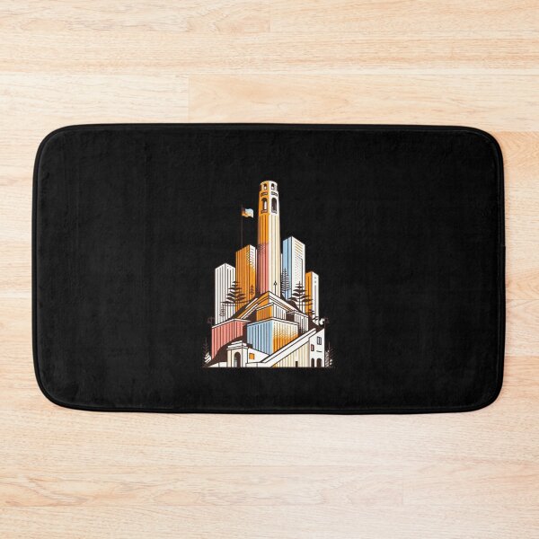 Item preview, Coit Tower Elegance: San Francisco's Skyline Silhouette designed and sold by ChromaticBlend.
